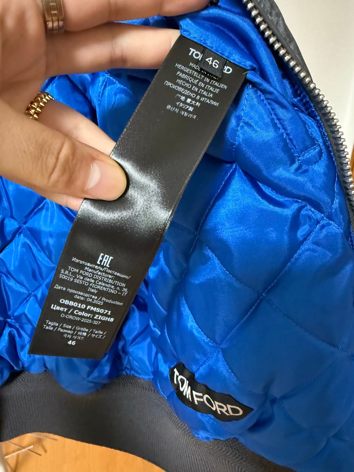 실크 사틴 봄버 상품이미지3