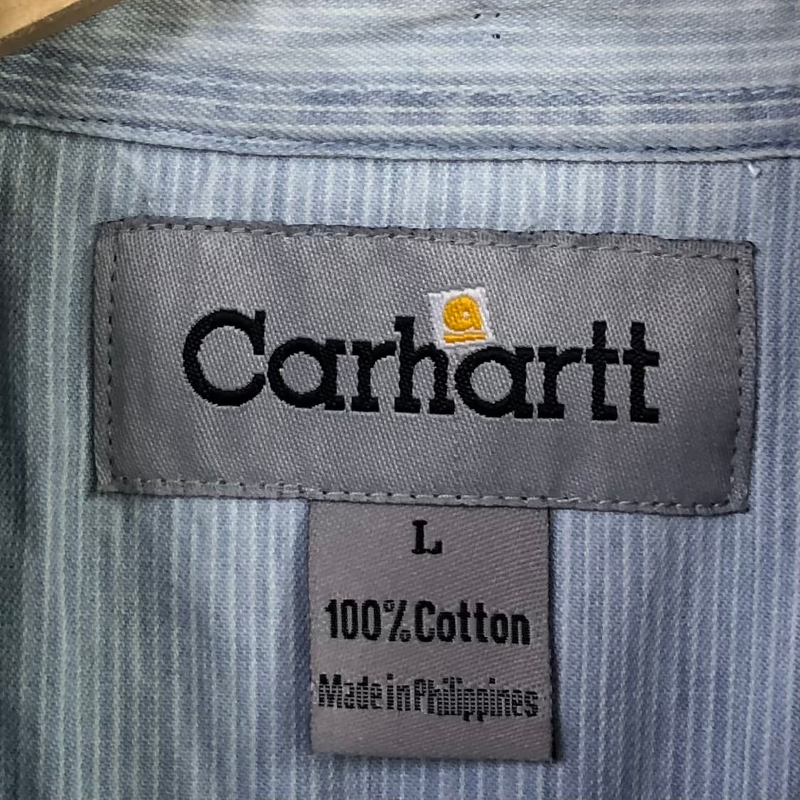 XL 칼하트 데님 셔츠 상품이미지3