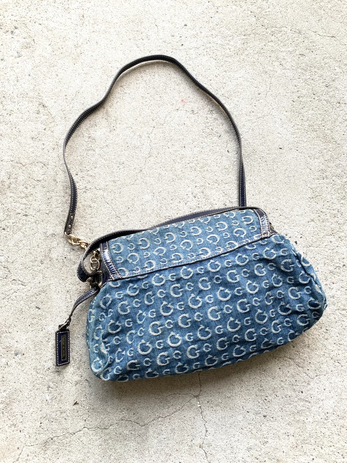 Guess 00s Pinterest mood denim shoulder  상품이미지5