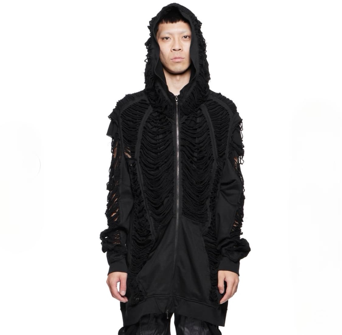 Julius 디스트레드 후드집업 3 사이즈 상품이미지1