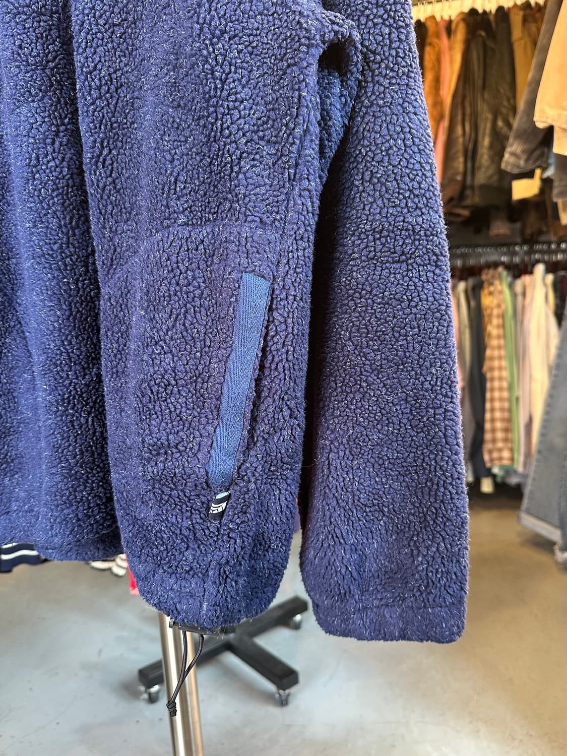 Old 아디다스 벌키 후리스 풀오버 자켓 상품이미지6