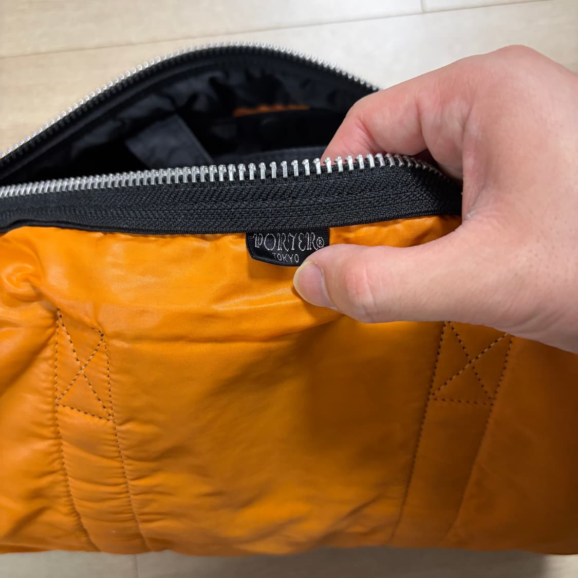 요시다포터 porter 보스턴백 더플백 블랙 라지 L (미사용에 가까움) 상품이미지8