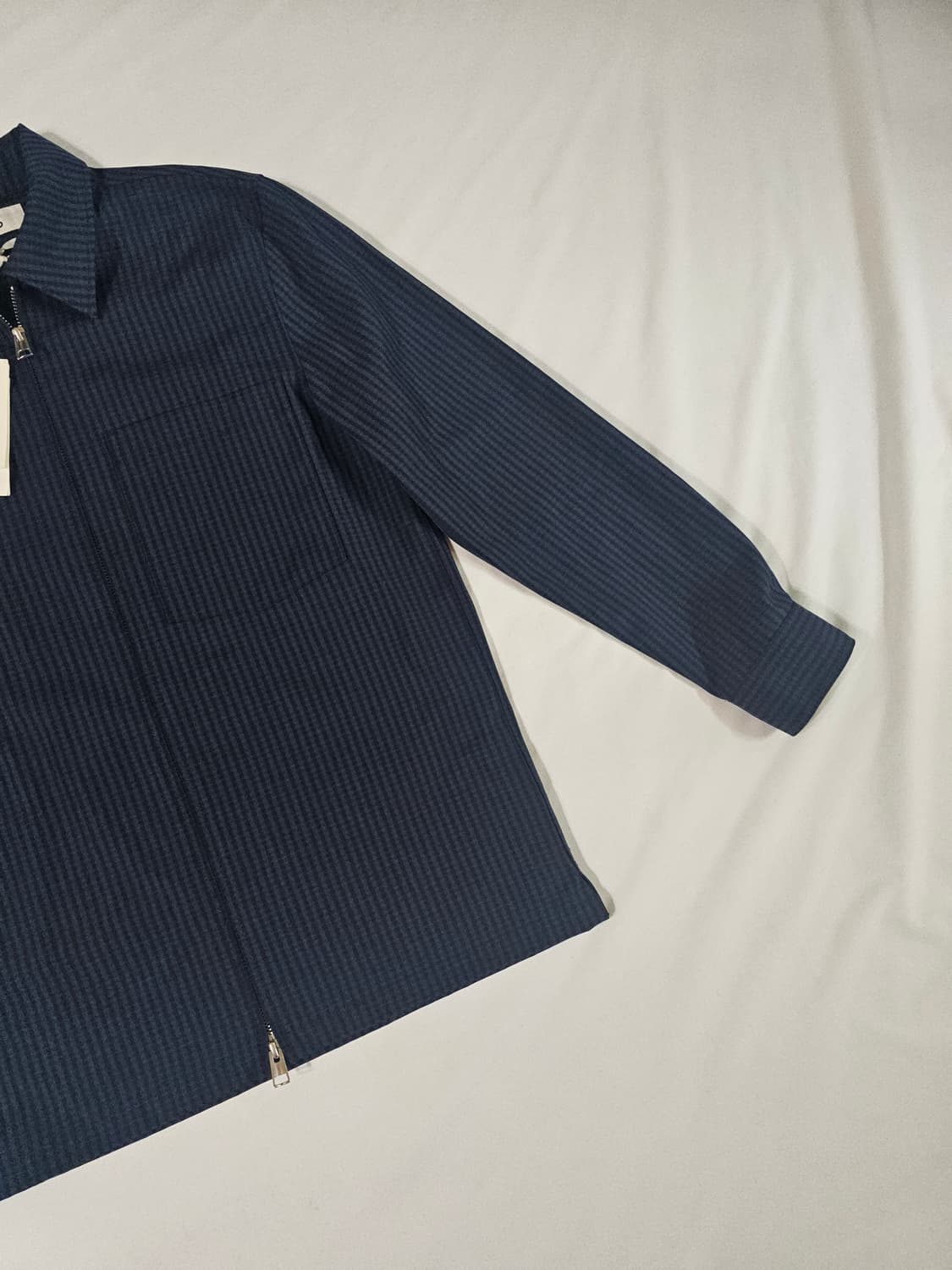 [새상품/XS] COS 코스 남성 릴렉스드 체크 셔츠 자켓 상품이미지3