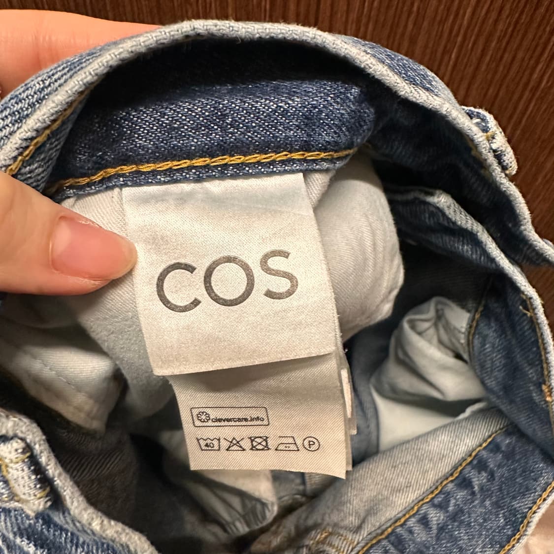 코스 cos 데님 청바지 상품이미지3
