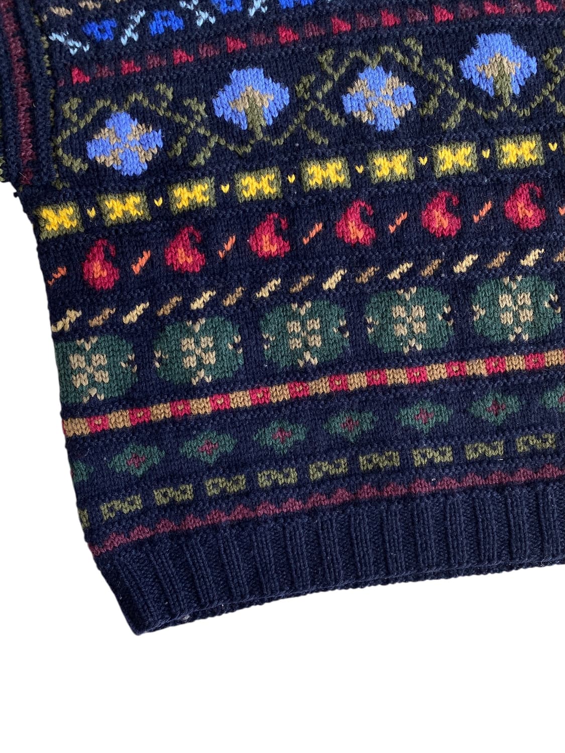 80's 엘엘빈 페어아일 롤넥 스웨터  상품이미지5