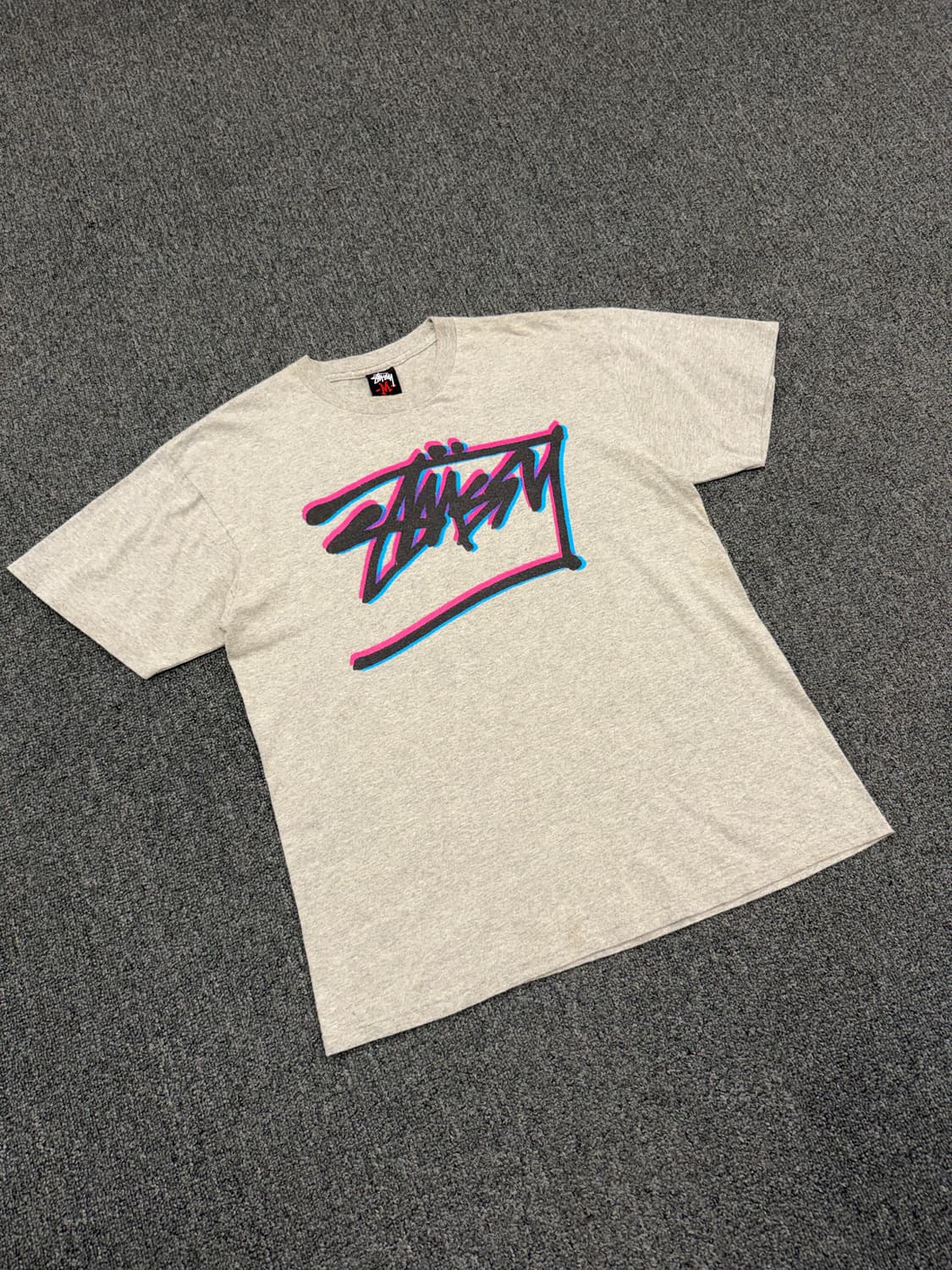 M) 스투시X코스타스 세레메티스 빈티지 그래픽 반팔 티셔츠 상품이미지2