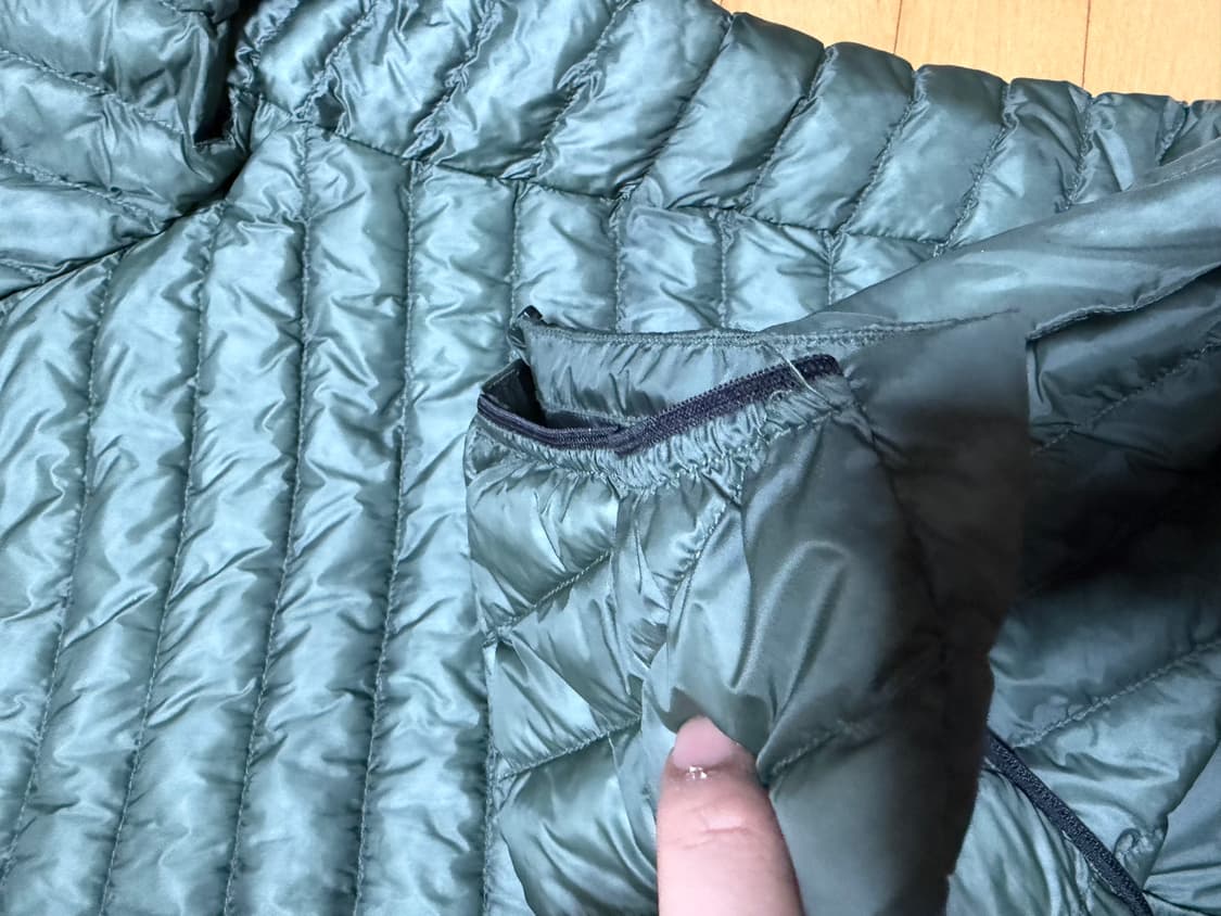 고요웨어 경량 패딩 xl 상품이미지4