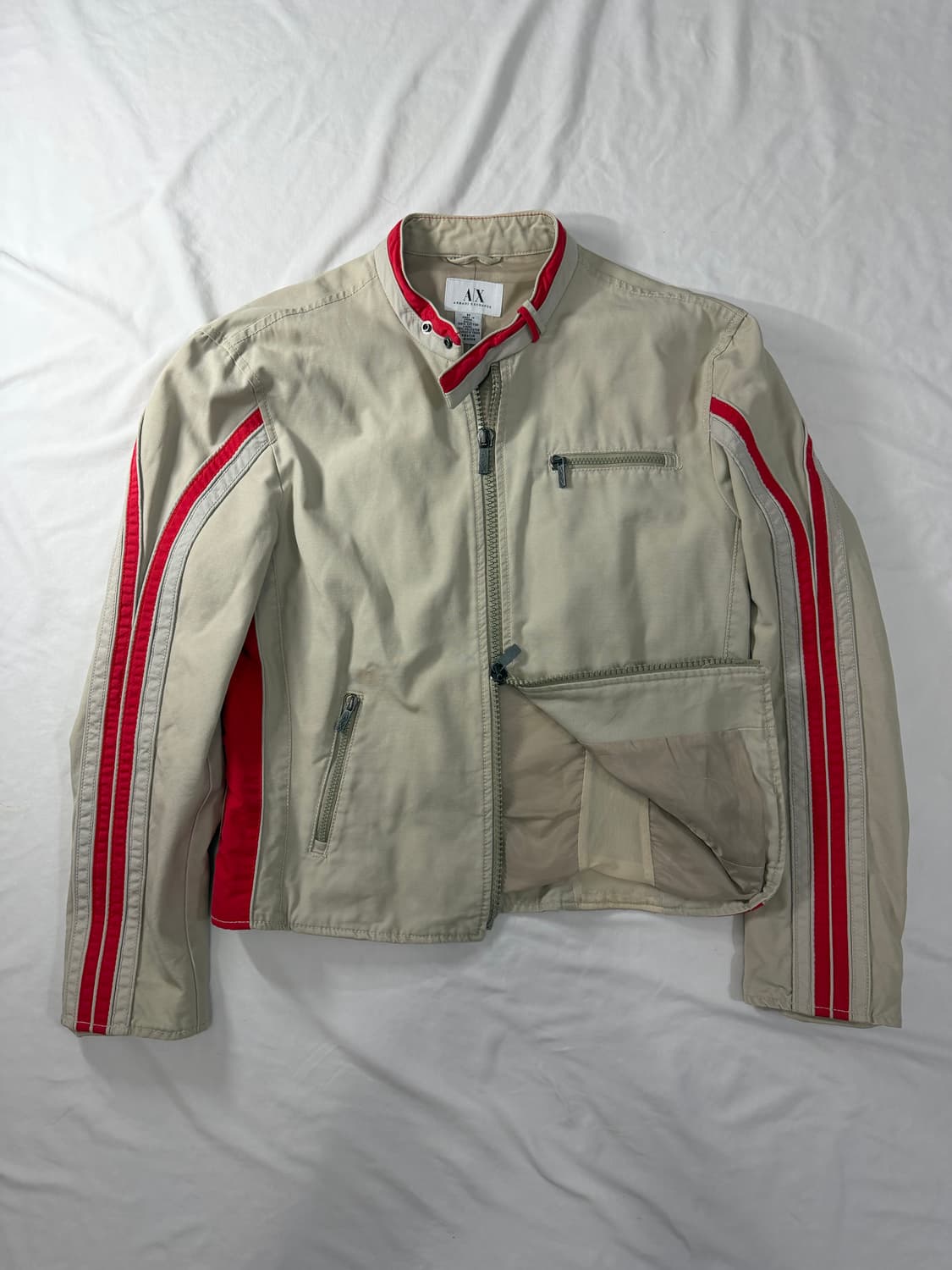 00s 아르마니 익스체인지 아이보리 자켓  상품이미지2