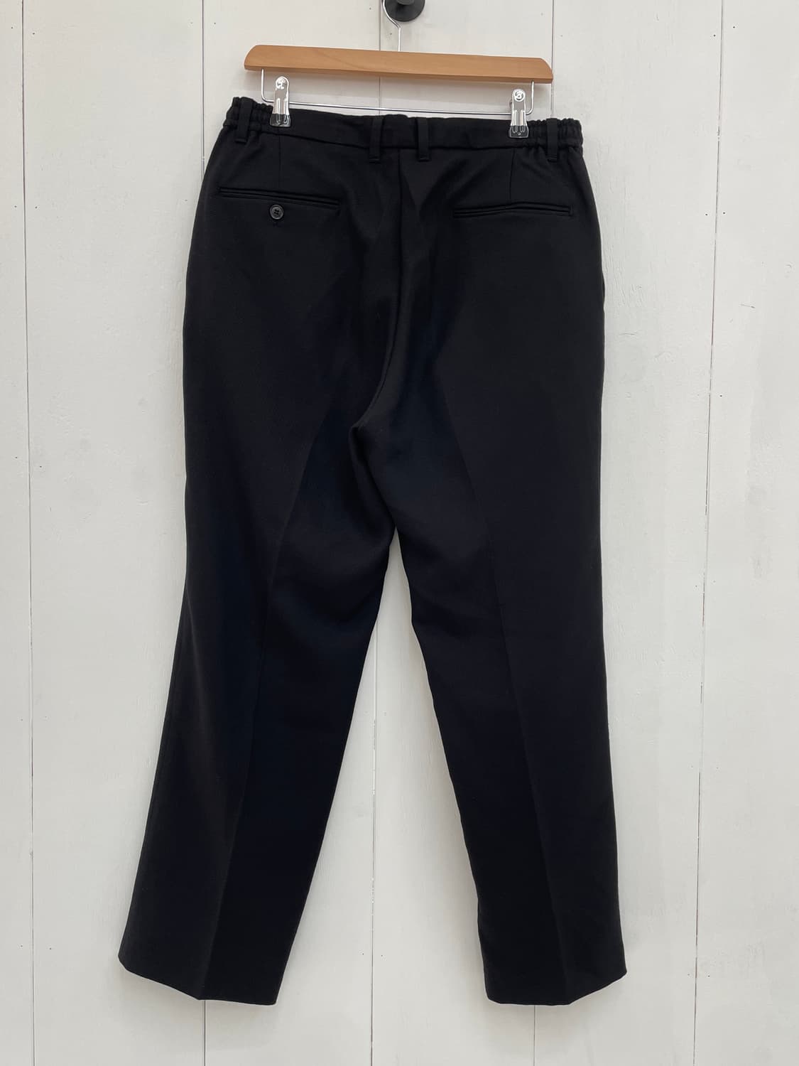 예아(YEAh) 울 100% 3버튼 싱글 블레이저 자켓 블랙 상품이미지10