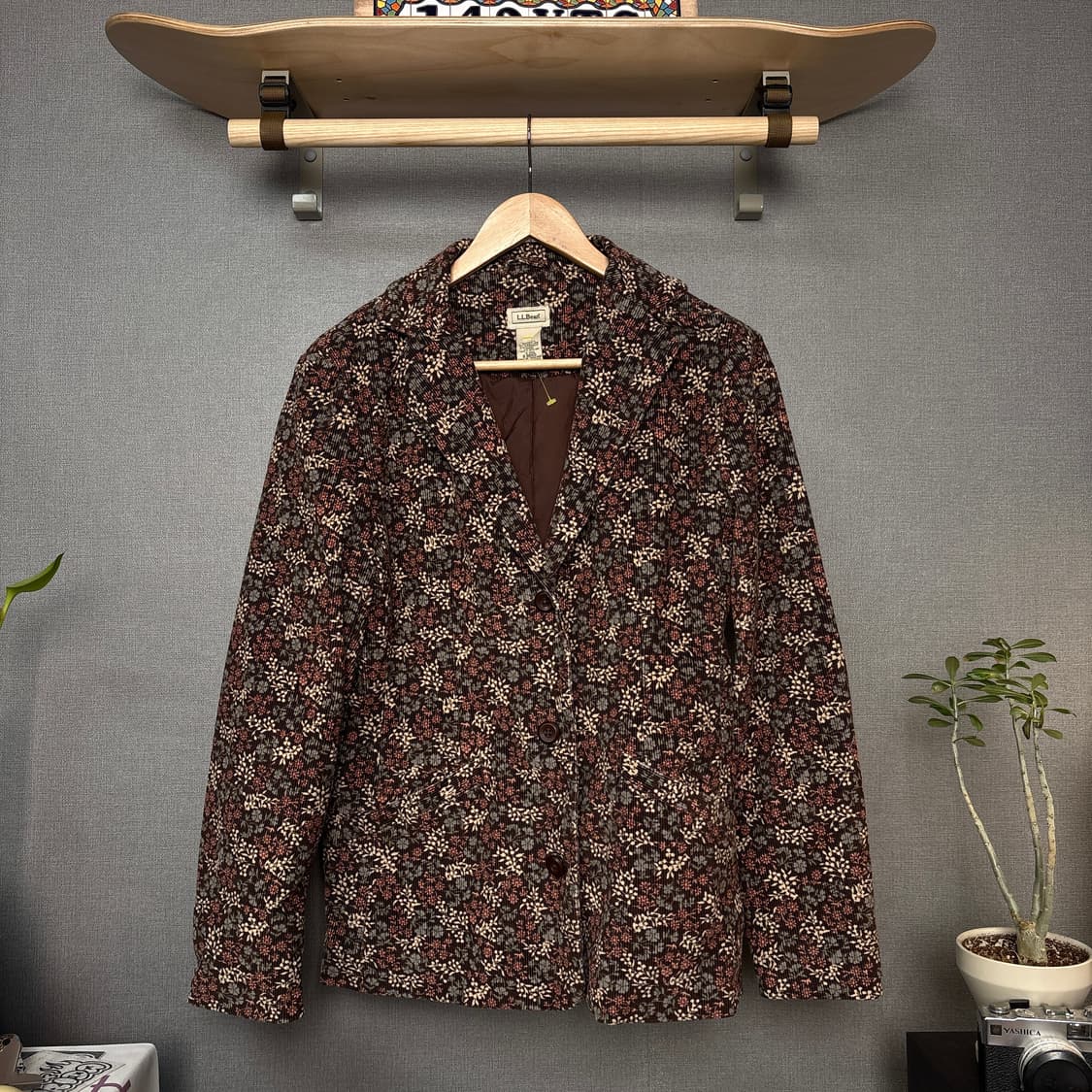 엘엘빈 플라워패턴 자켓 상품이미지2
