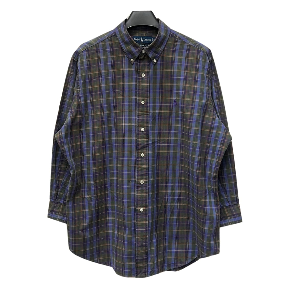 폴로 랄프로렌 클래식핏 멀티컬러 체크 셔츠 남방 XL 상품이미지1