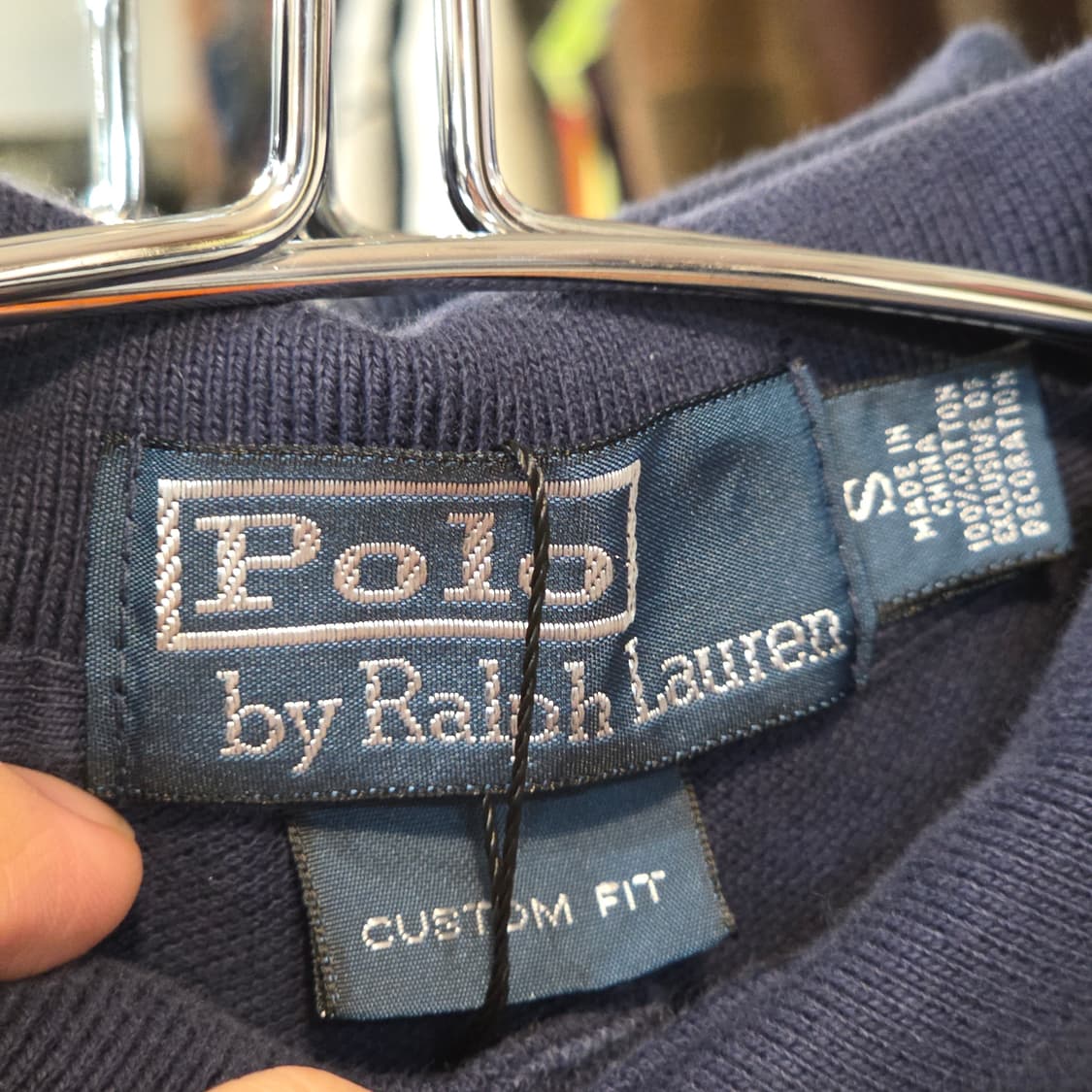 폴로 랄프로렌 빅 포니 네이비 PK반팔 상품이미지8