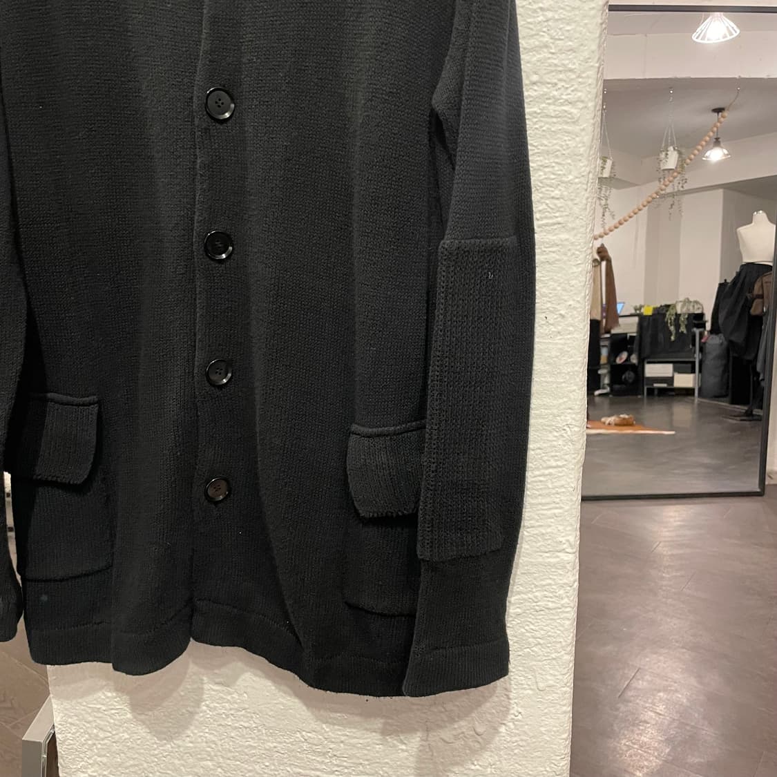 요지야마모토 뿌르옴므 오버사이즈 가디건 상품이미지3