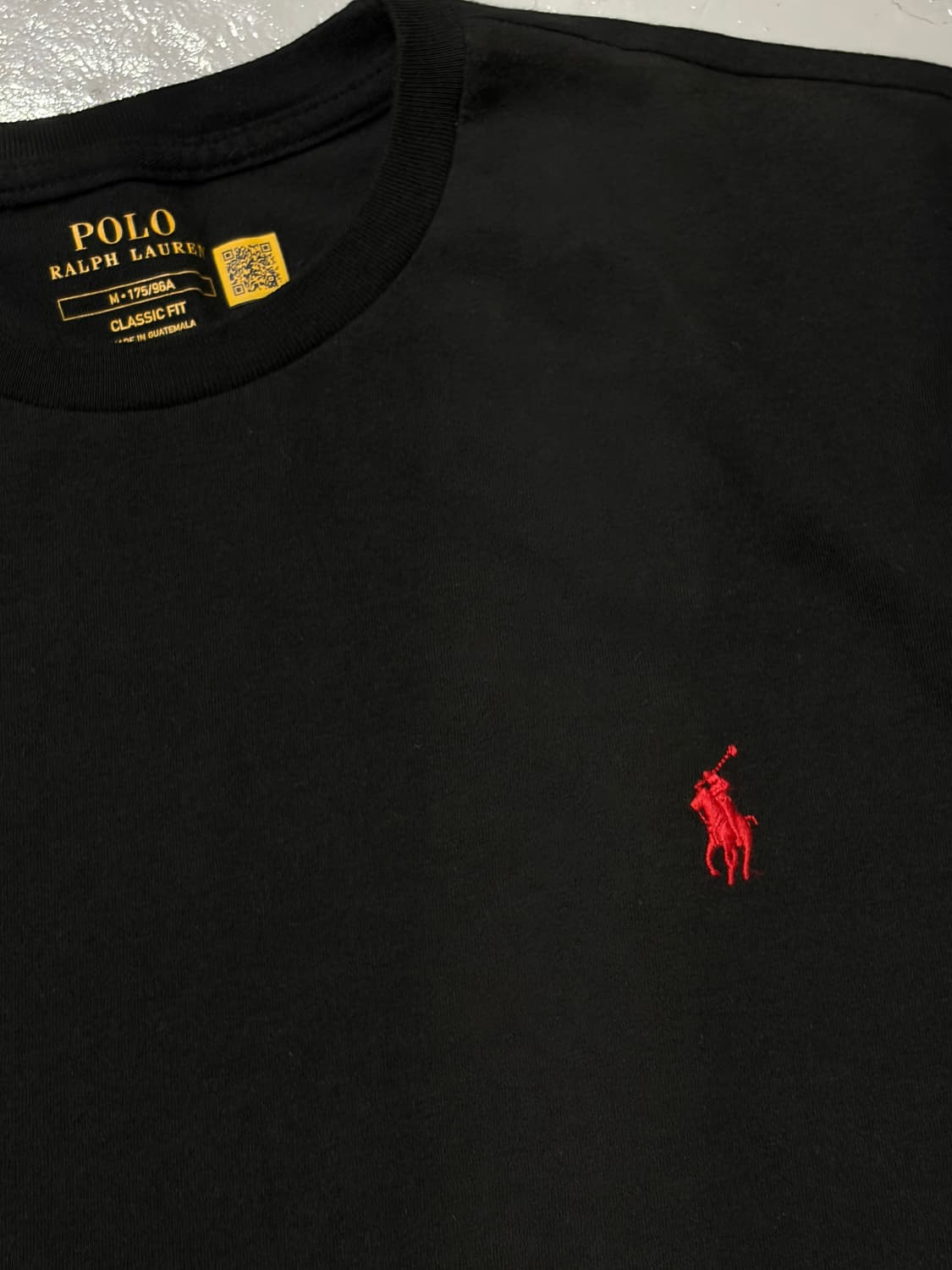 폴로 랄프로렌(Polo Ralph Lauren) 블랙 반팔 티셔츠 상품이미지2