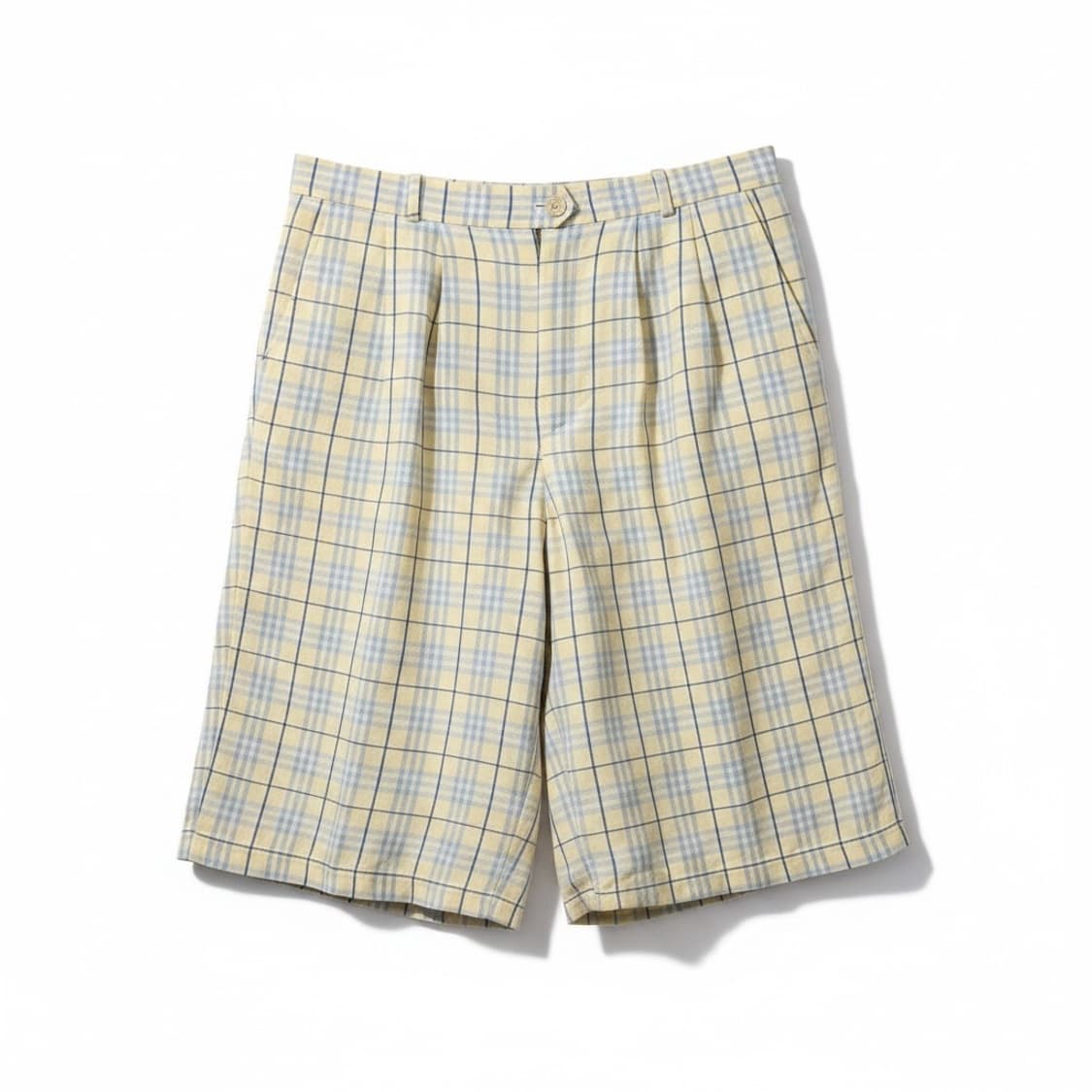 버버리 버뮤다 체크노랑 반바지 W21  상품이미지1