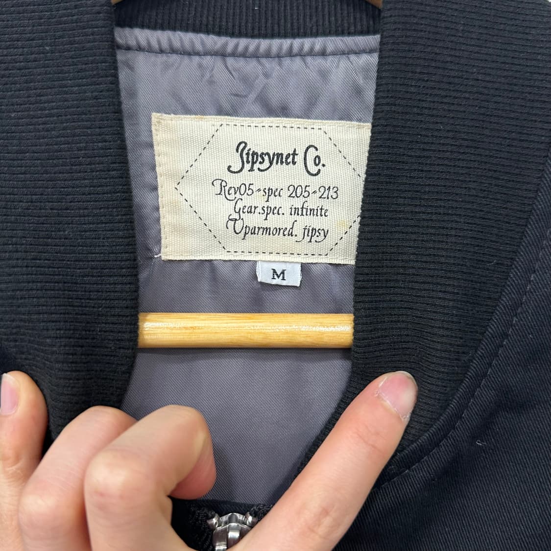 빈티지 블루종 자켓 상품이미지2