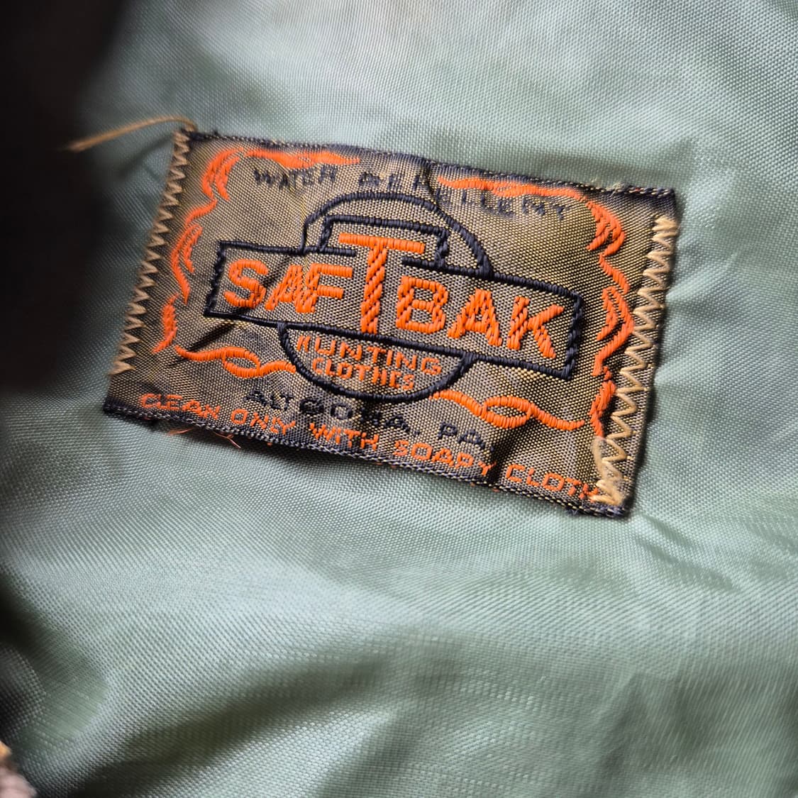 70s SAFTBAK 헌팅자켓
 상품이미지7