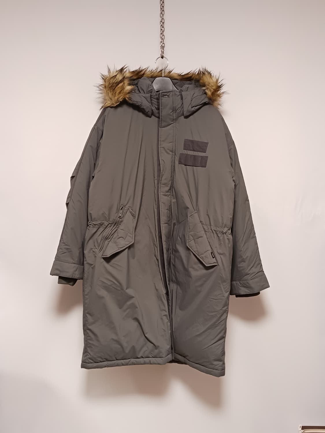 nau 리싸이클 야상 다운 롱패딩  상품이미지1