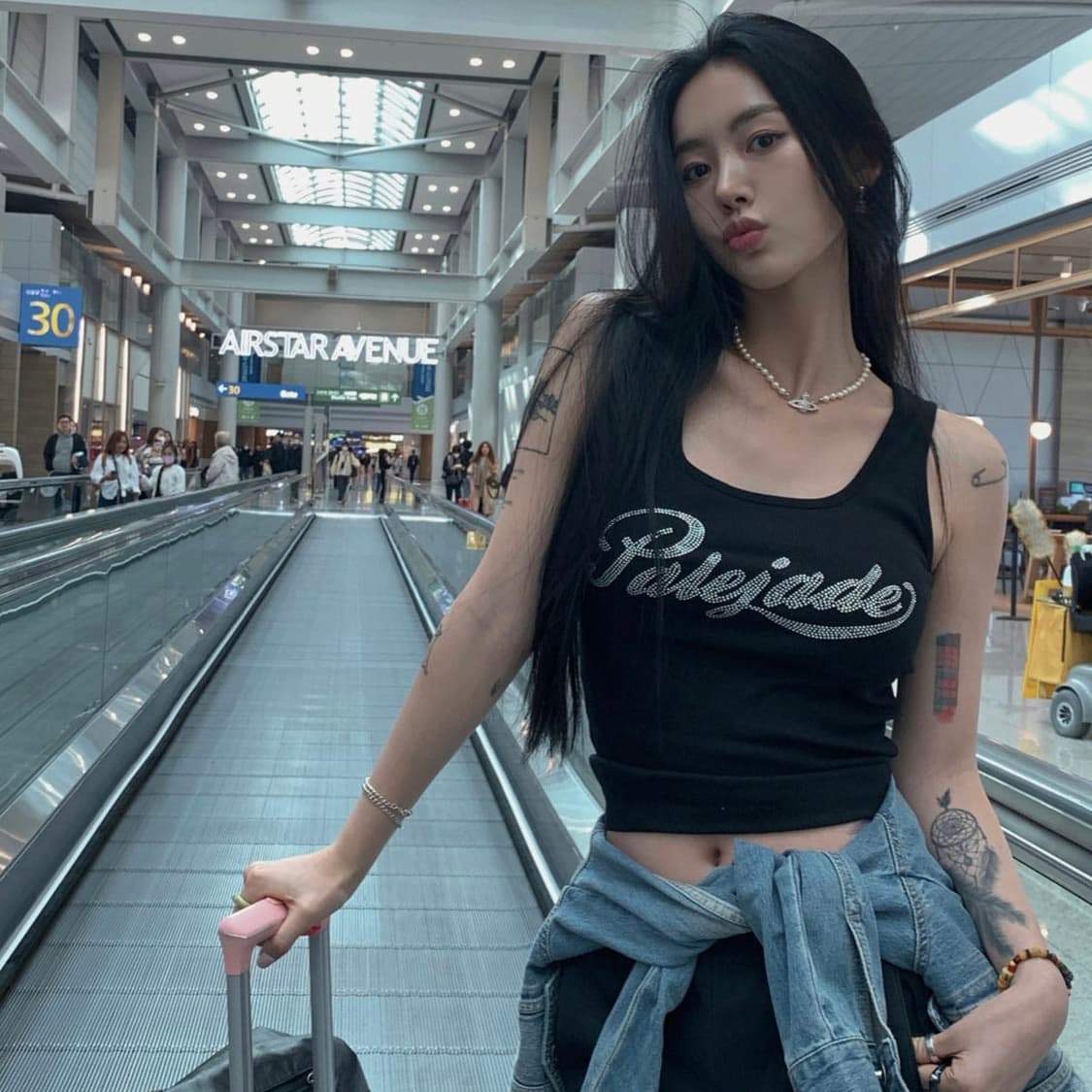 페일제이드 트윙클 슬리브리스 블랙 상품이미지2