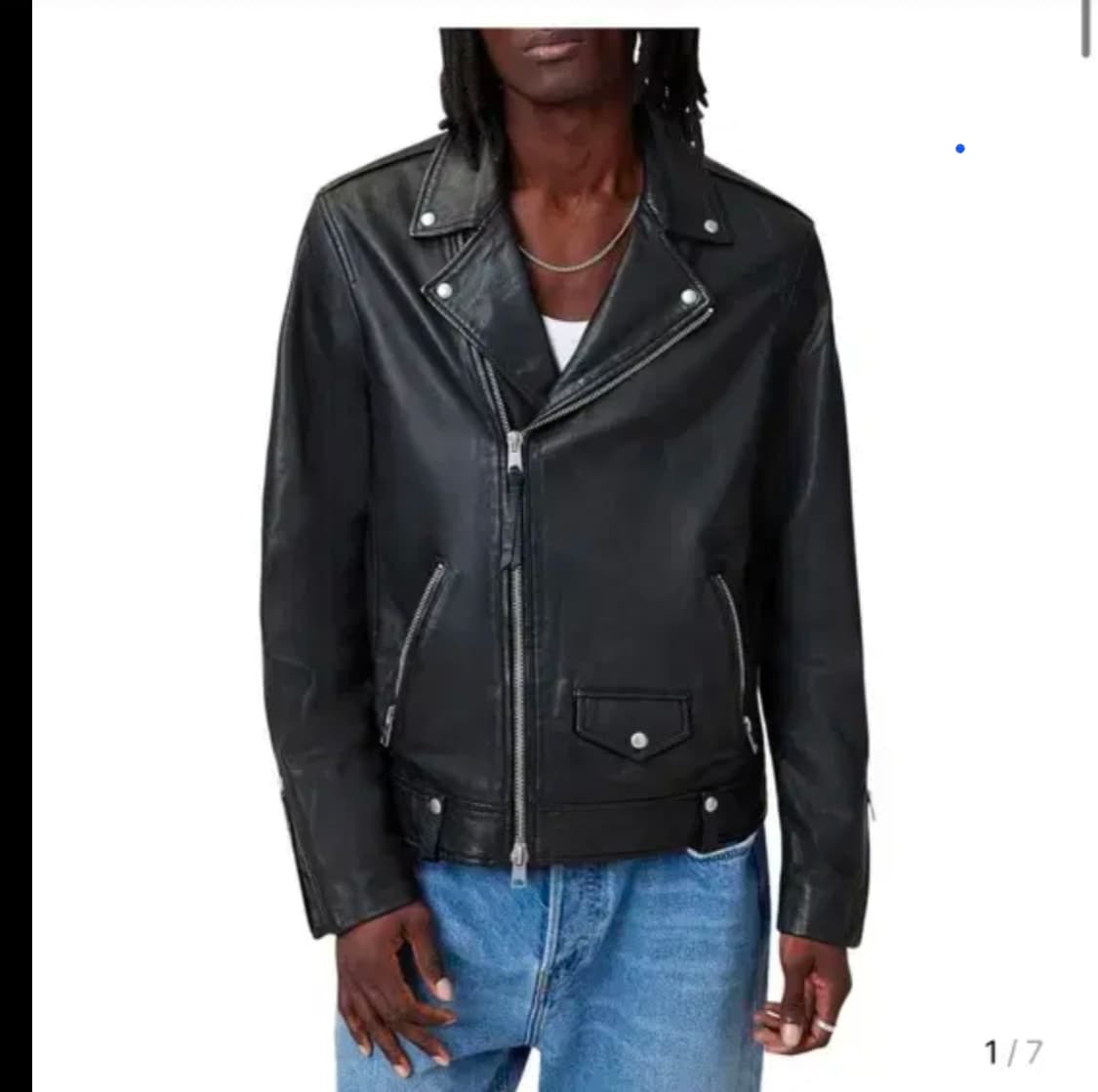 [L] 올세인츠 밀로 가죽자켓 상품이미지6