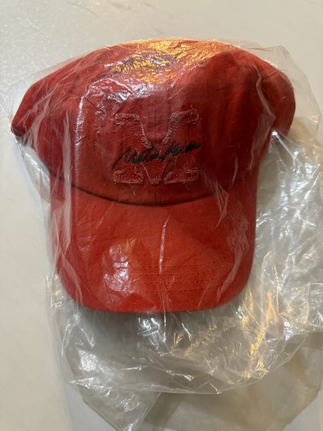 마뗑킴 MATIN CURSIVE BALL CAP 상품이미지2