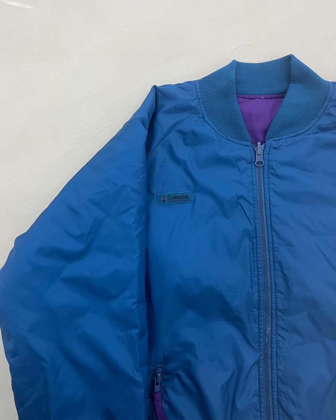 Columbia nylon bomber jacket 상품이미지4