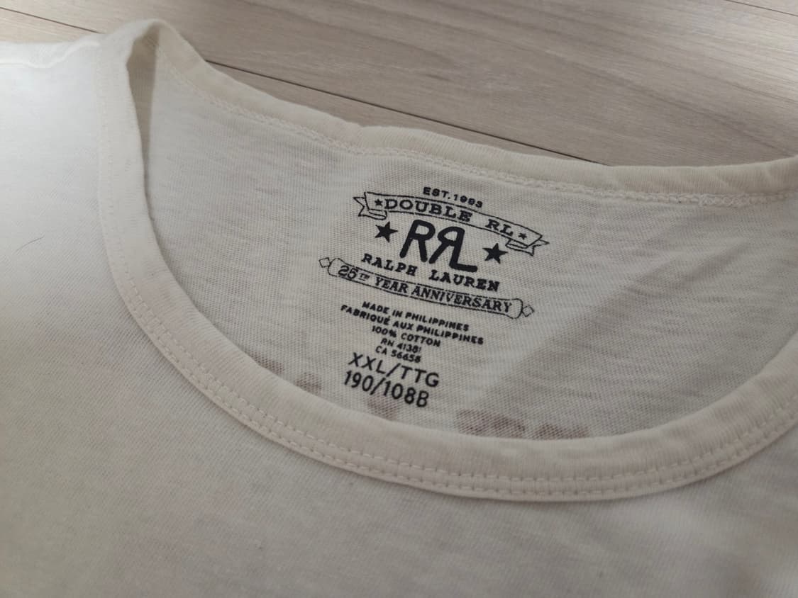 RRL 더블알엘 25주년 트럭 프린팅 반팔 티셔츠 XXL 상품이미지4