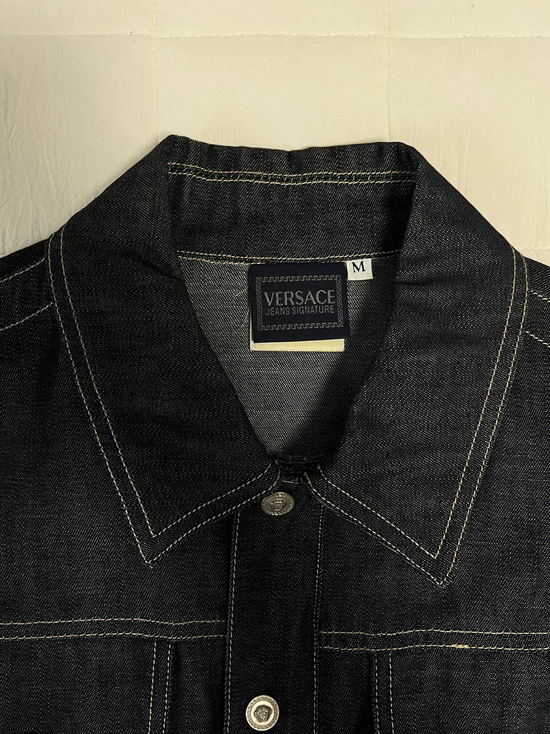 베르사체 데님 자켓 상품이미지2