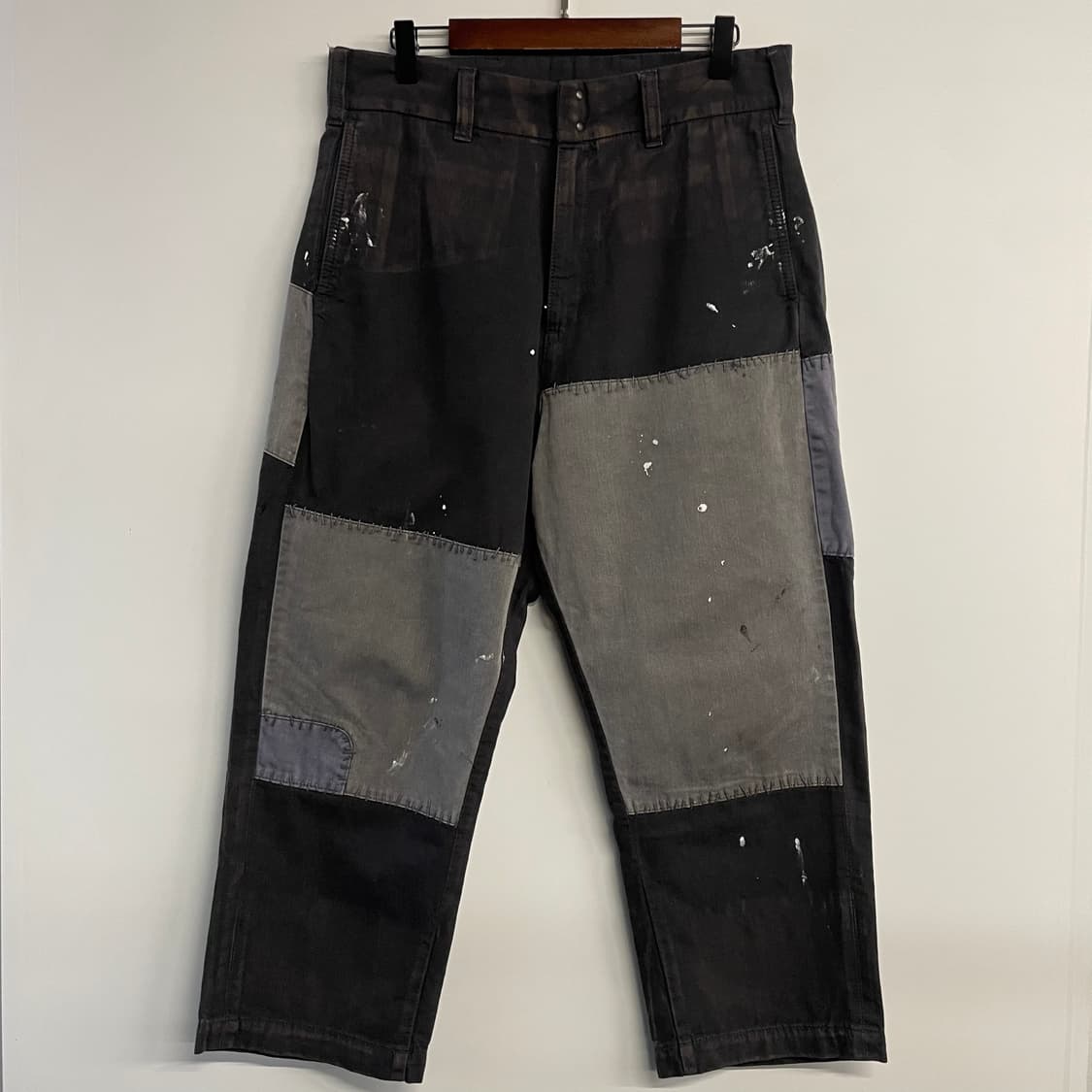 네이버후드 패치워크 팬츠 상품이미지1