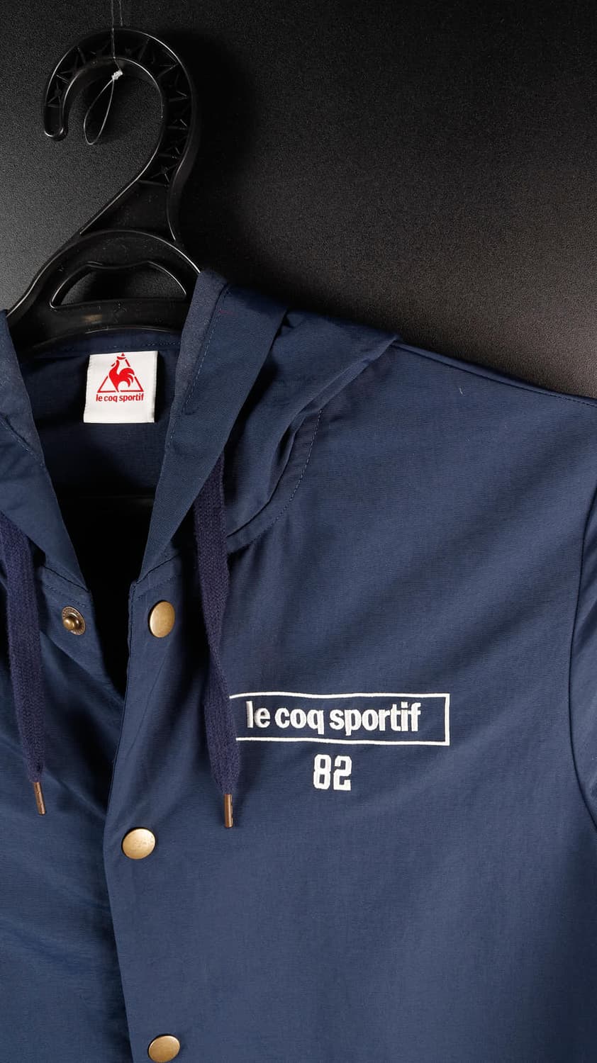 르꼬끄 곤색 코치자켓 상품이미지5