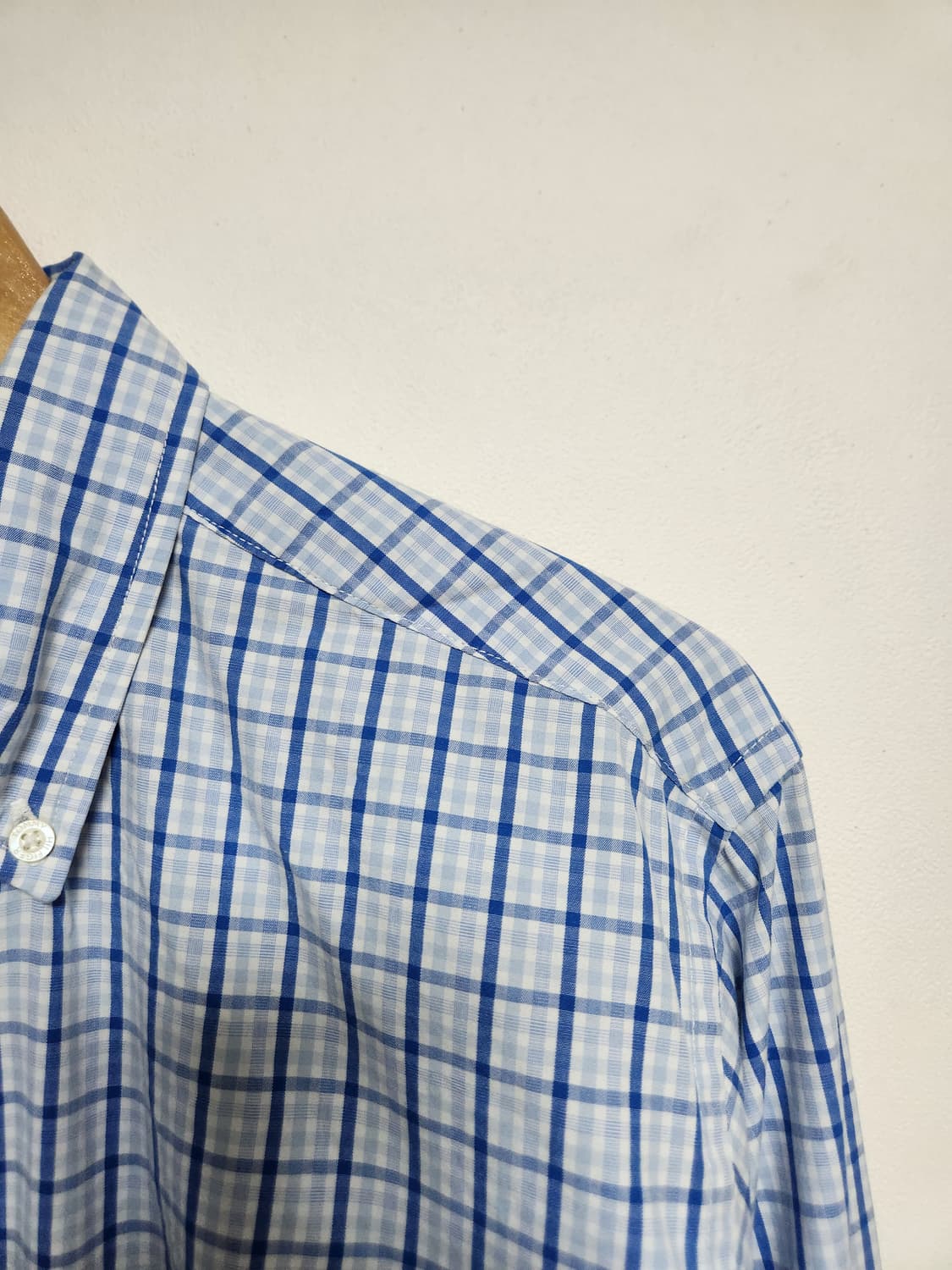 타미힐피거Tommy 체크 코튼 셔츠 M - S166 상품이미지3