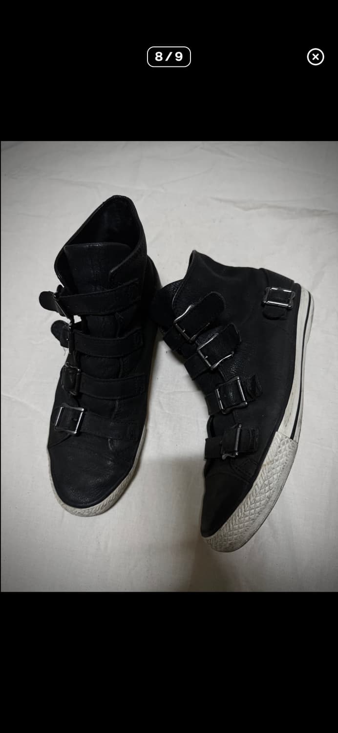 Ash leather sneakers gothic grunge 상품이미지8