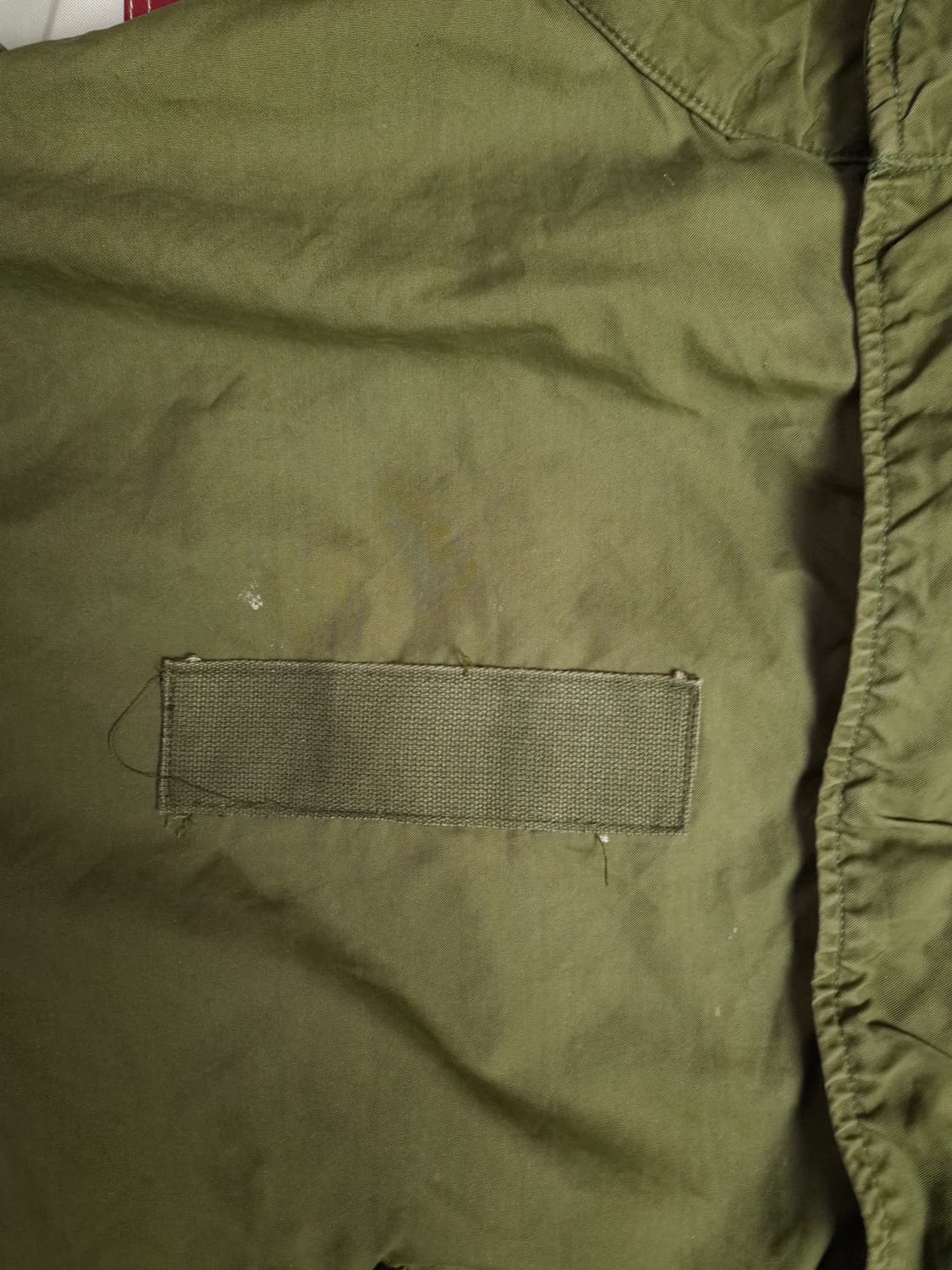 오리지날 미군 M-65 개파카 후드 양털 엑스스몰 사이즈 풀셋트 상품이미지8