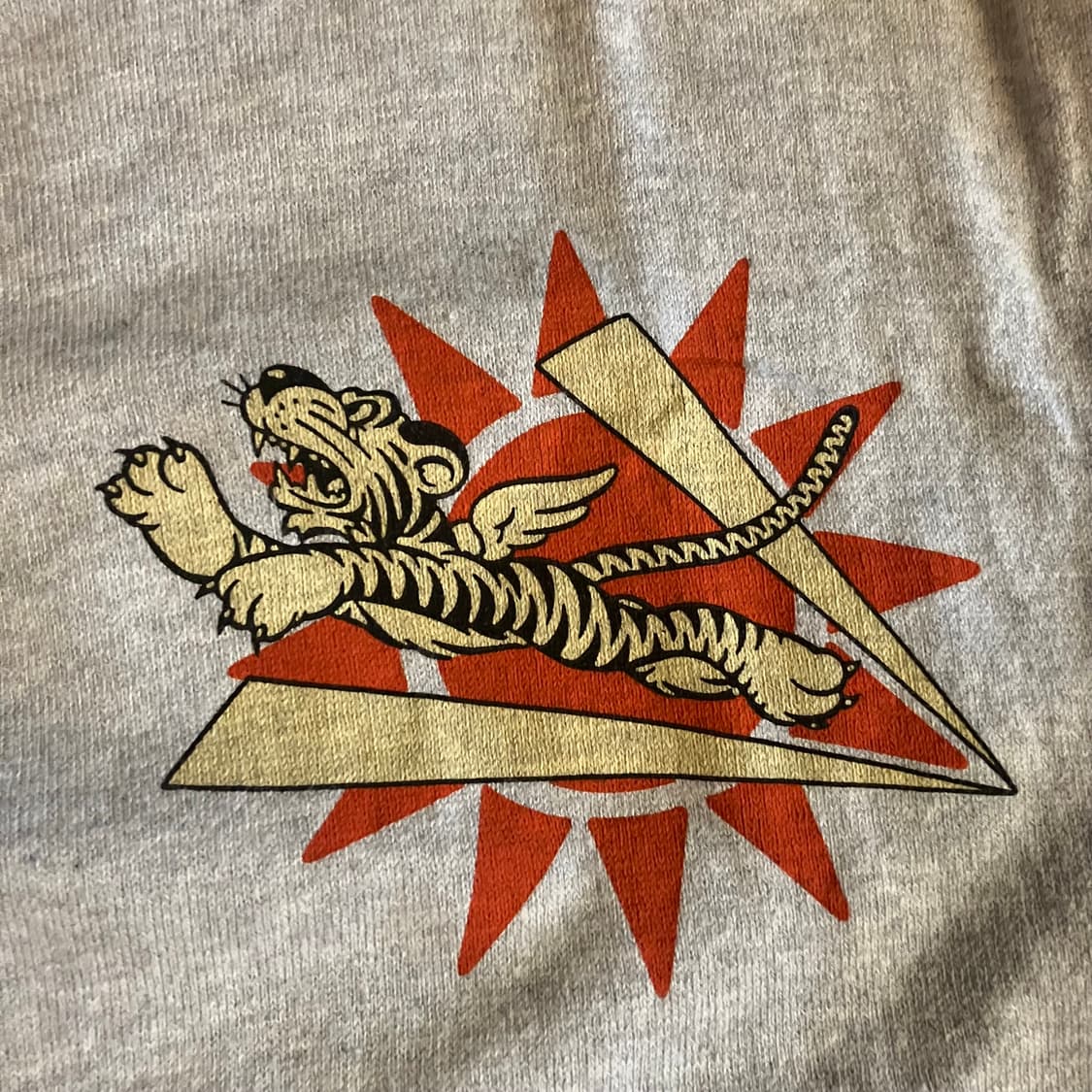 리얼맥코이 플라잉 타이거즈 하프셔츠 L(42-44) 상품이미지3