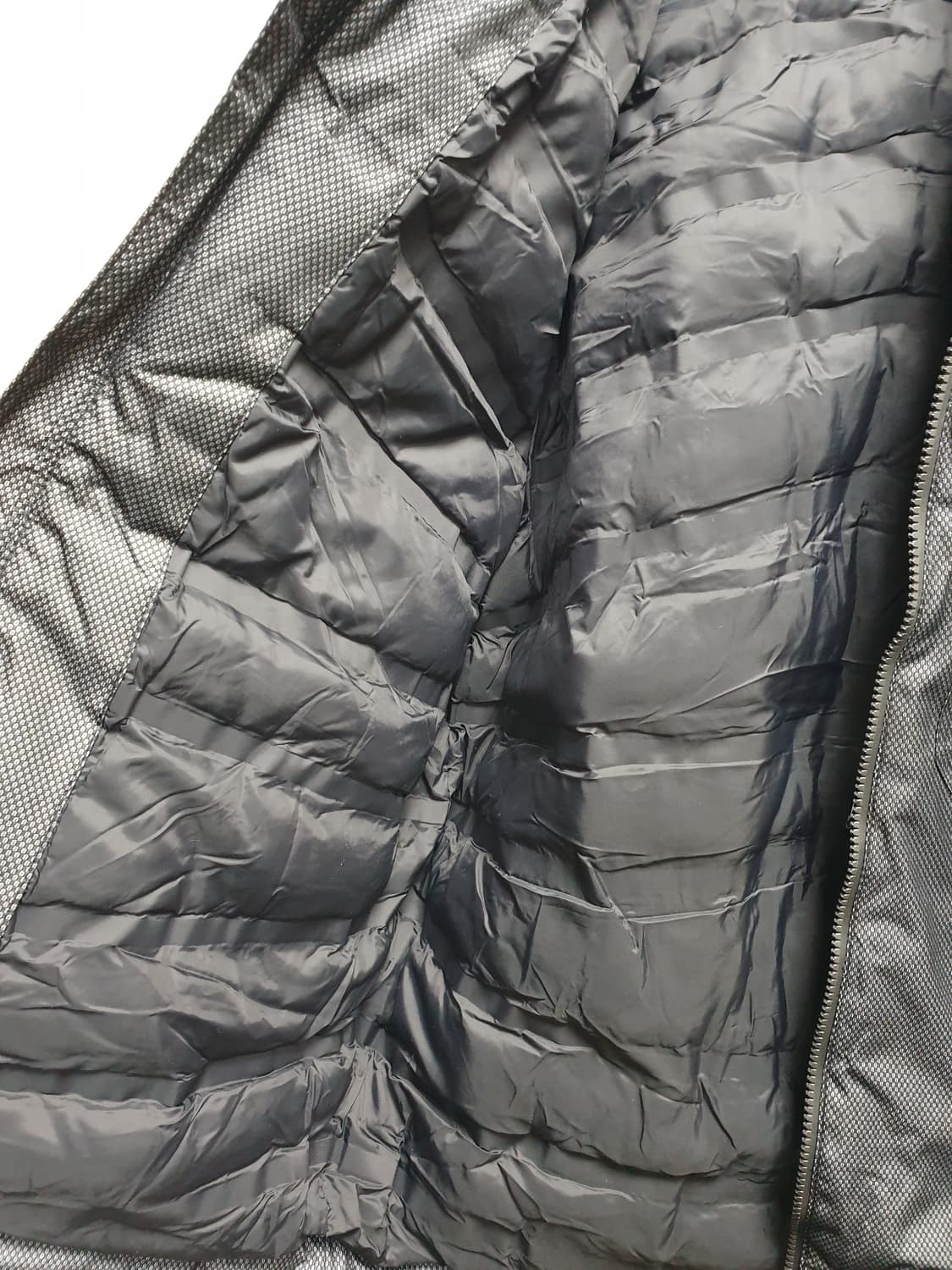 [남100] 스파이더 봄버 경량패딩 블랙 상품이미지6