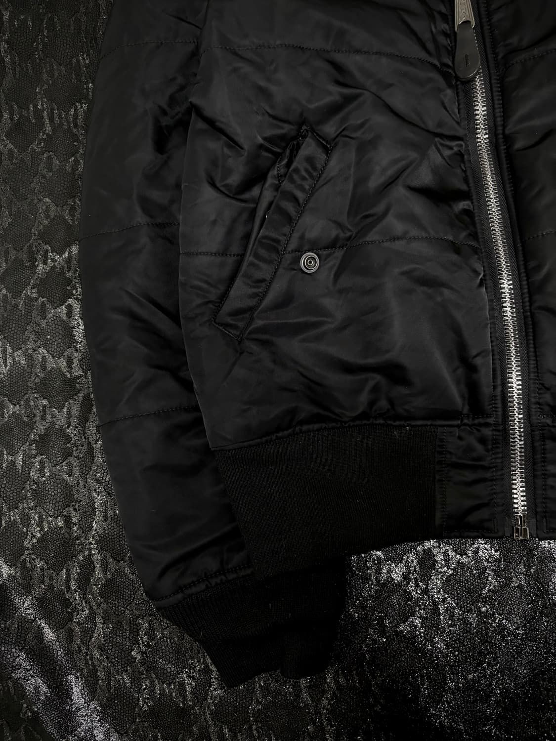 “ALPHA INDUSTRIES” MA-1 Flight BlackJK 상품이미지2