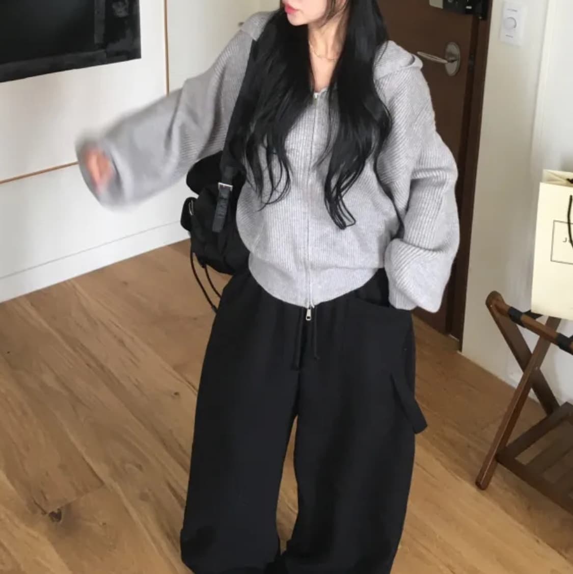 니트투웨이집업 상품이미지1