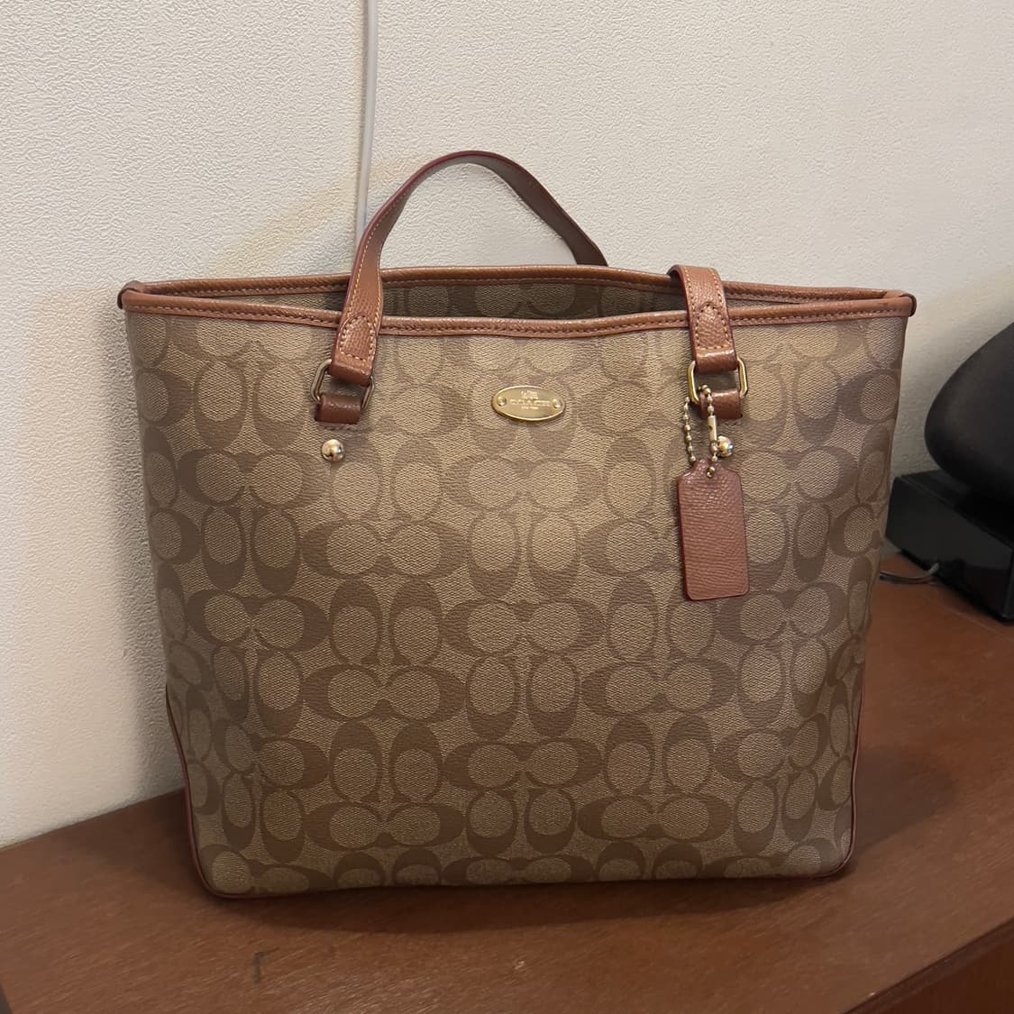 Coach vintage logo tote bag 상품이미지2