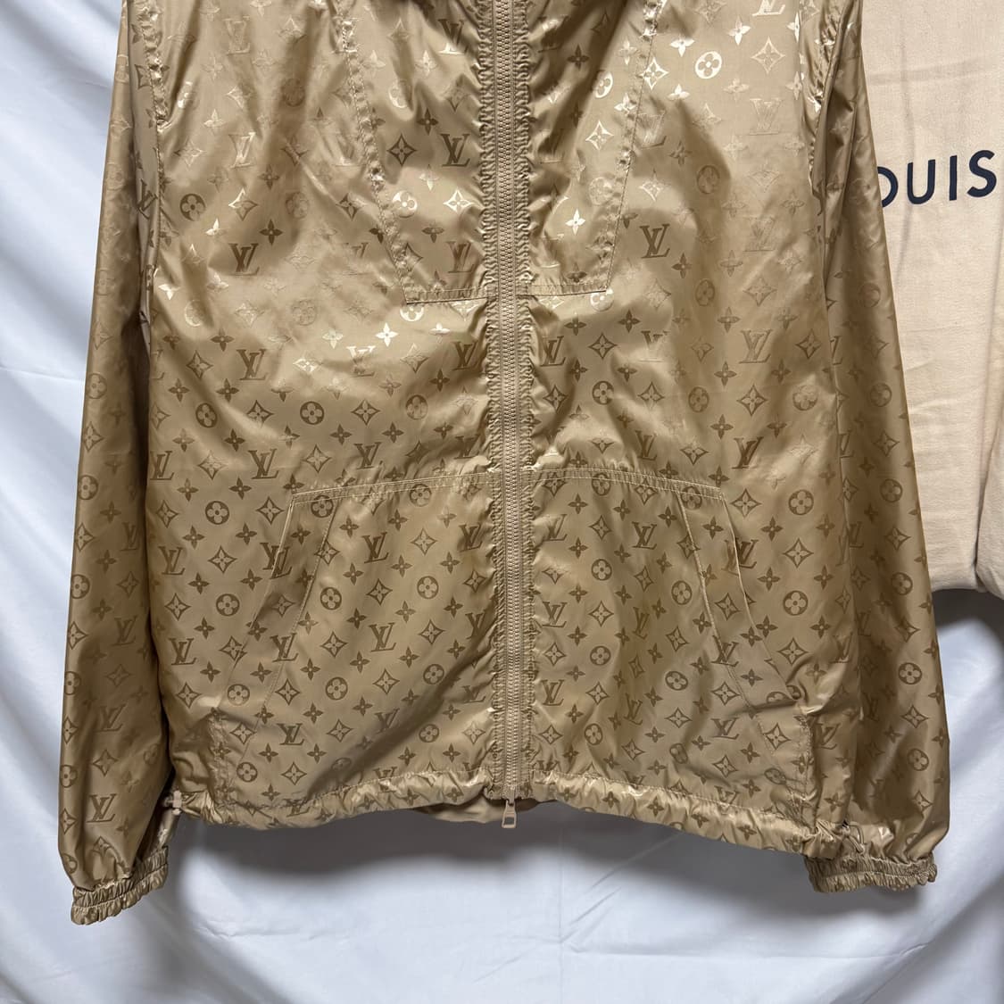 [S급/50] 루이비통 모노그램 리버서블 바람막이 자켓 풀구성 상품이미지3