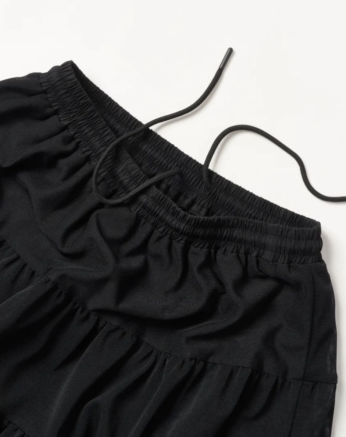 플리즈프로젝트_메쉬스커트(블랙) 상품이미지5