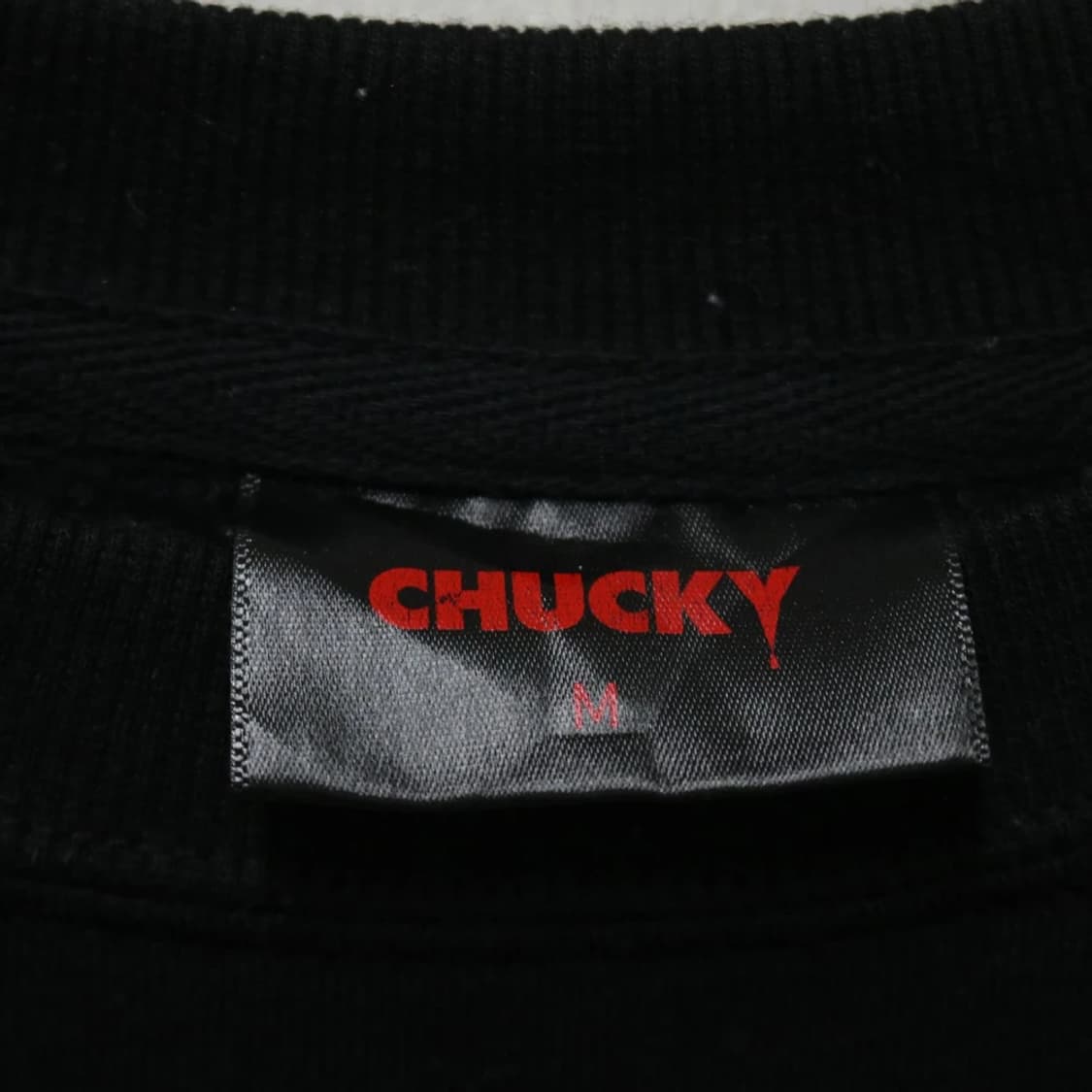 CHUCKY 백 프린팅 처키 맨투맨 61233 상품이미지6