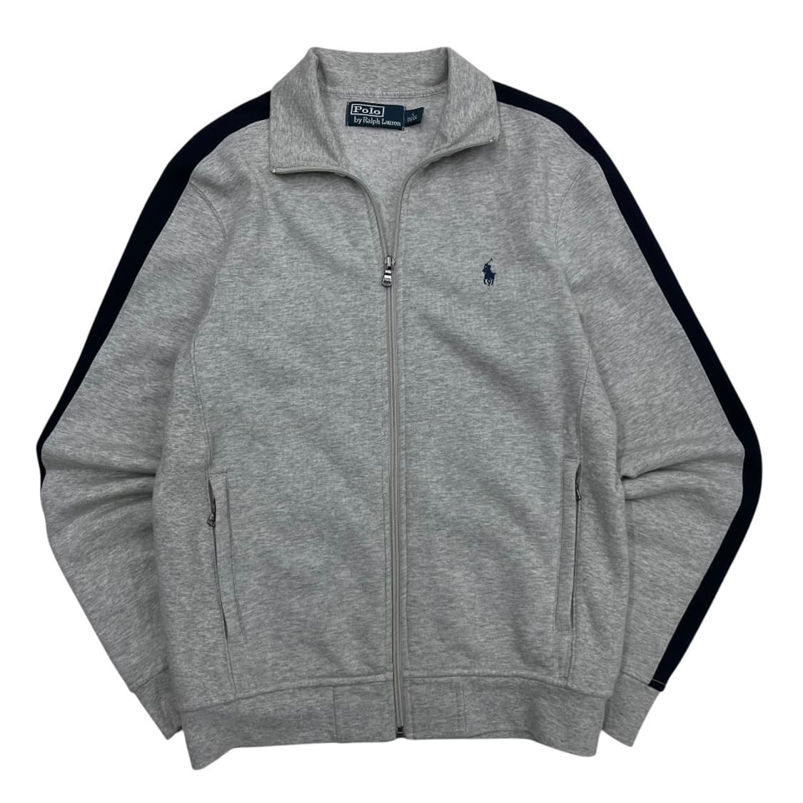 폴로 랄프로렌 네이비포니 네이비라인 그레이 집업 S 상품이미지3