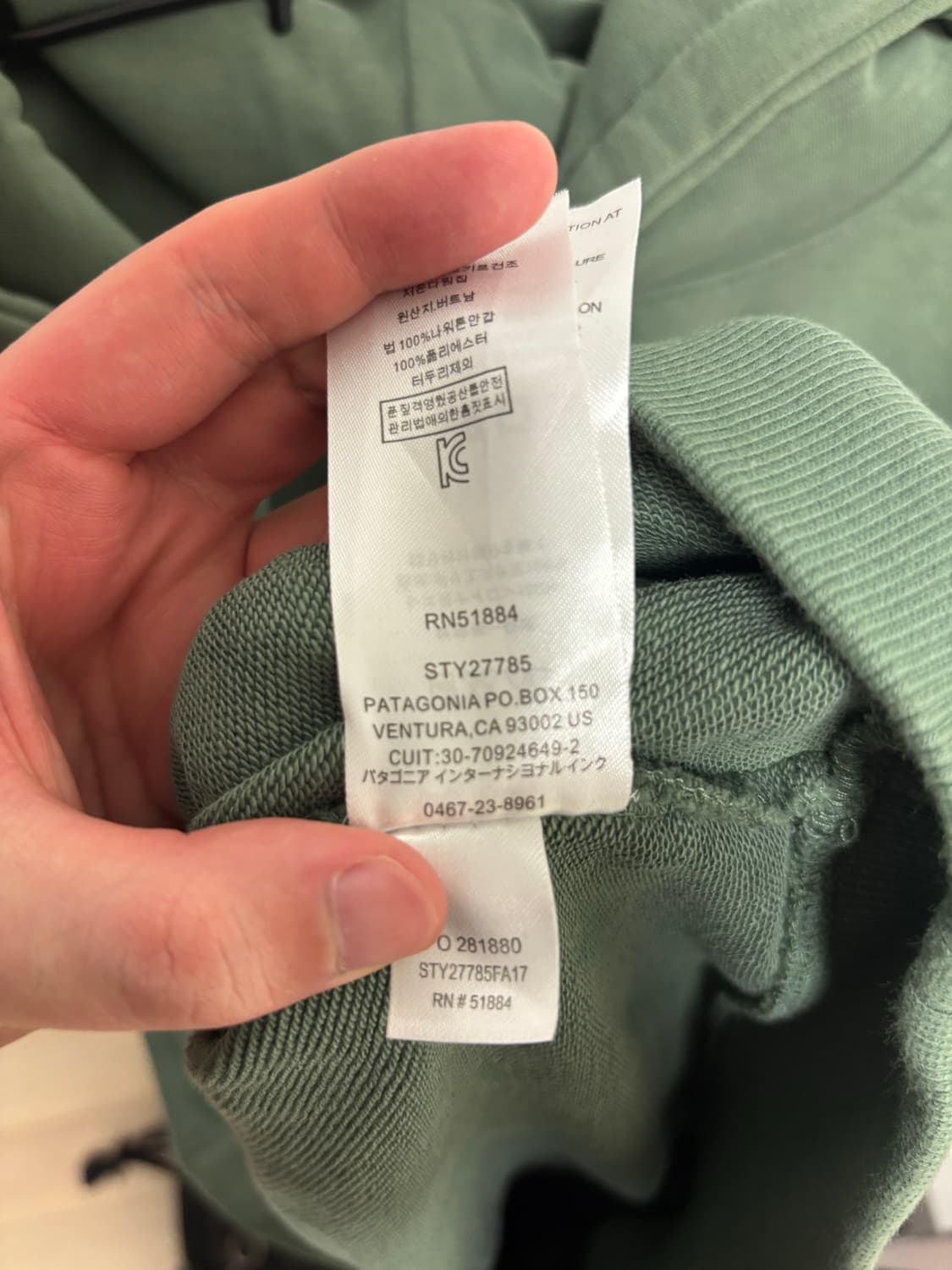 파타고니아 후드티 s 상품이미지3