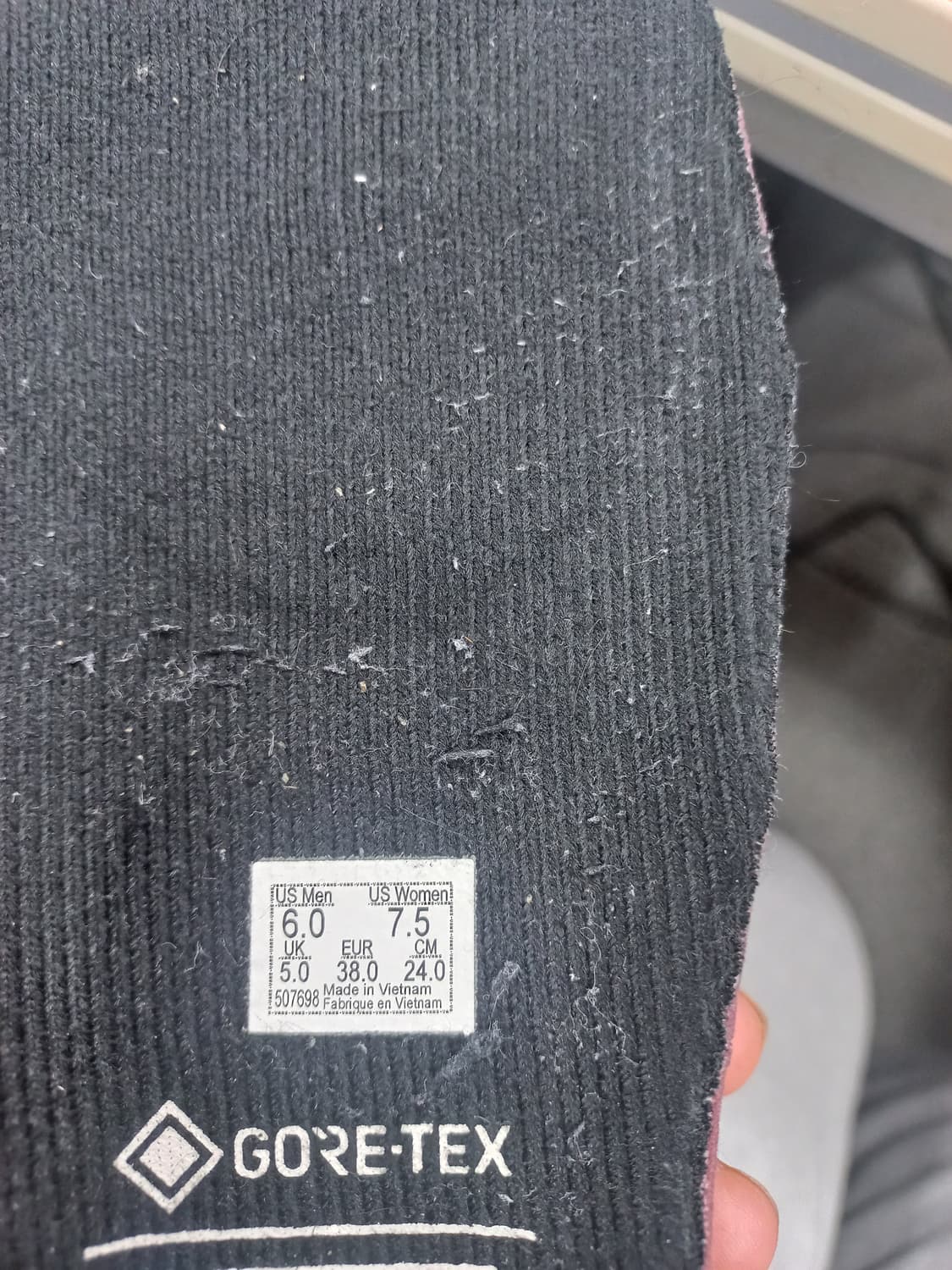 반스 하프캡 고어텍스 브라운 240mm 상품이미지4