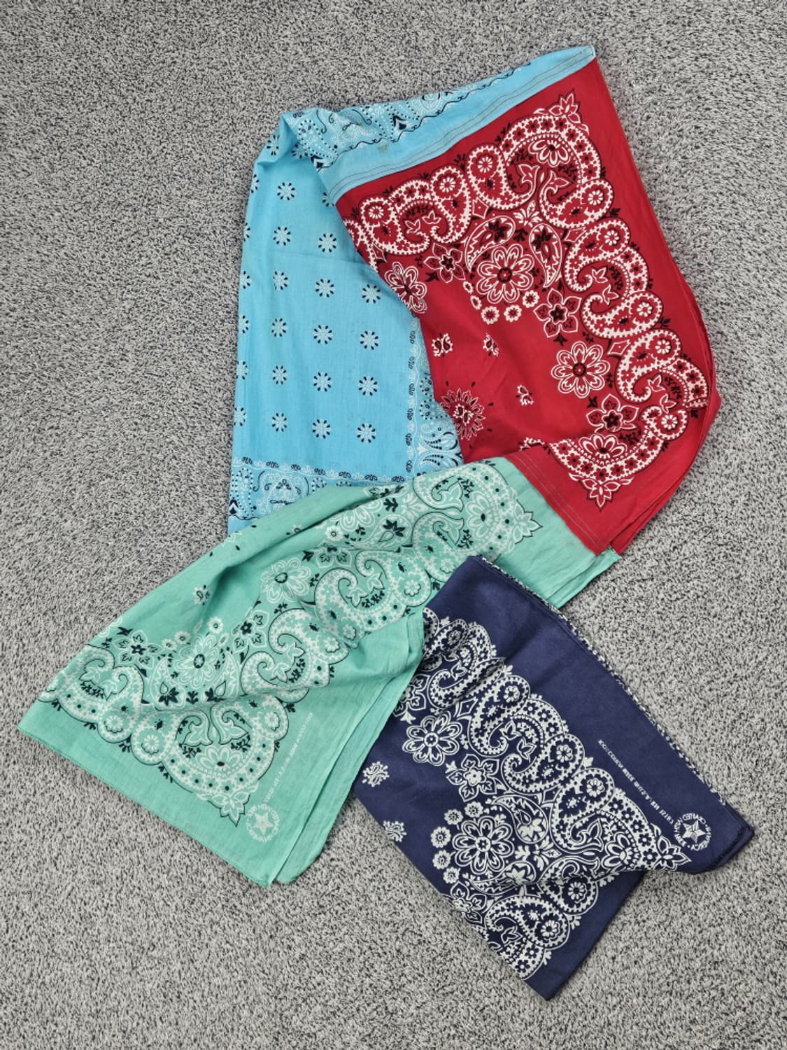 U.S.A 반다나 리워크 커스텀 스카프 머플러 / 10418 상품이미지2