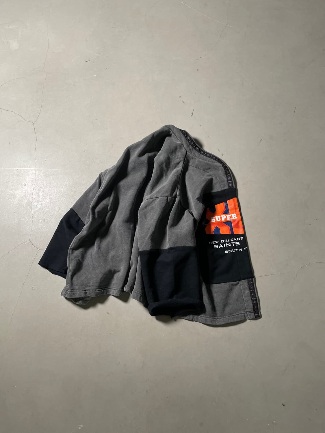 KZ RM Super Bowl Patchwork Fleece Jacket 상품이미지2