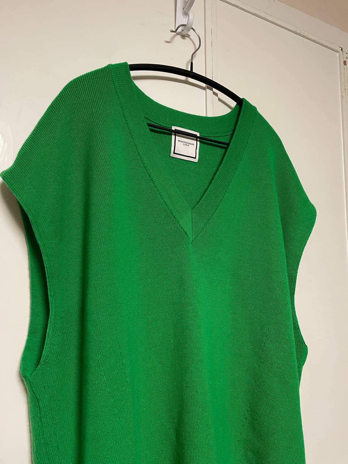 우영미 22ss 그린 니트베스트 50 상품이미지6