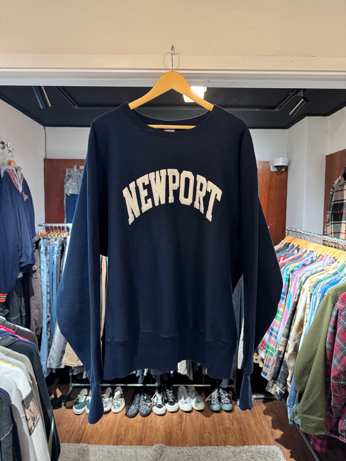 챔피온 리버스위브 맨투맨 빈티지 빅사이즈 90s 3XL 상품이미지1