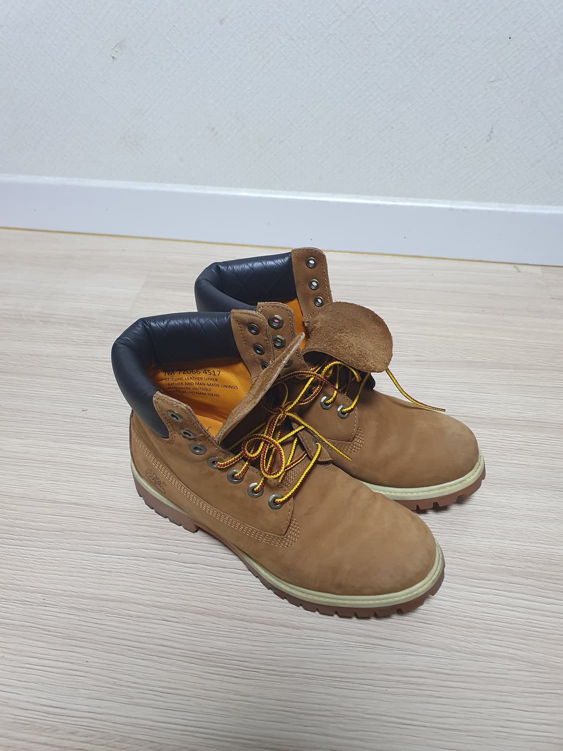 팀버랜드 6인치 프리미엄 부츠 브라운 250~55 상품이미지2