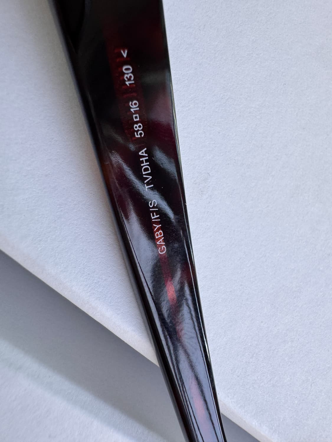 새상품 JIMMY CHOO 다크 브라운 선글라스 GABY F/S TVDH 상품이미지4